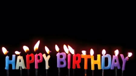 Nine Birthday Candle Flickering And Extinguishing On Green Background Stock Footage Royalty Free Clip Hd Video Footage Footage 0532